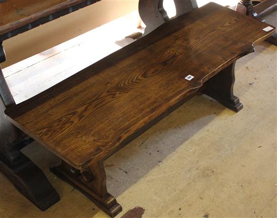 Oak coffee table